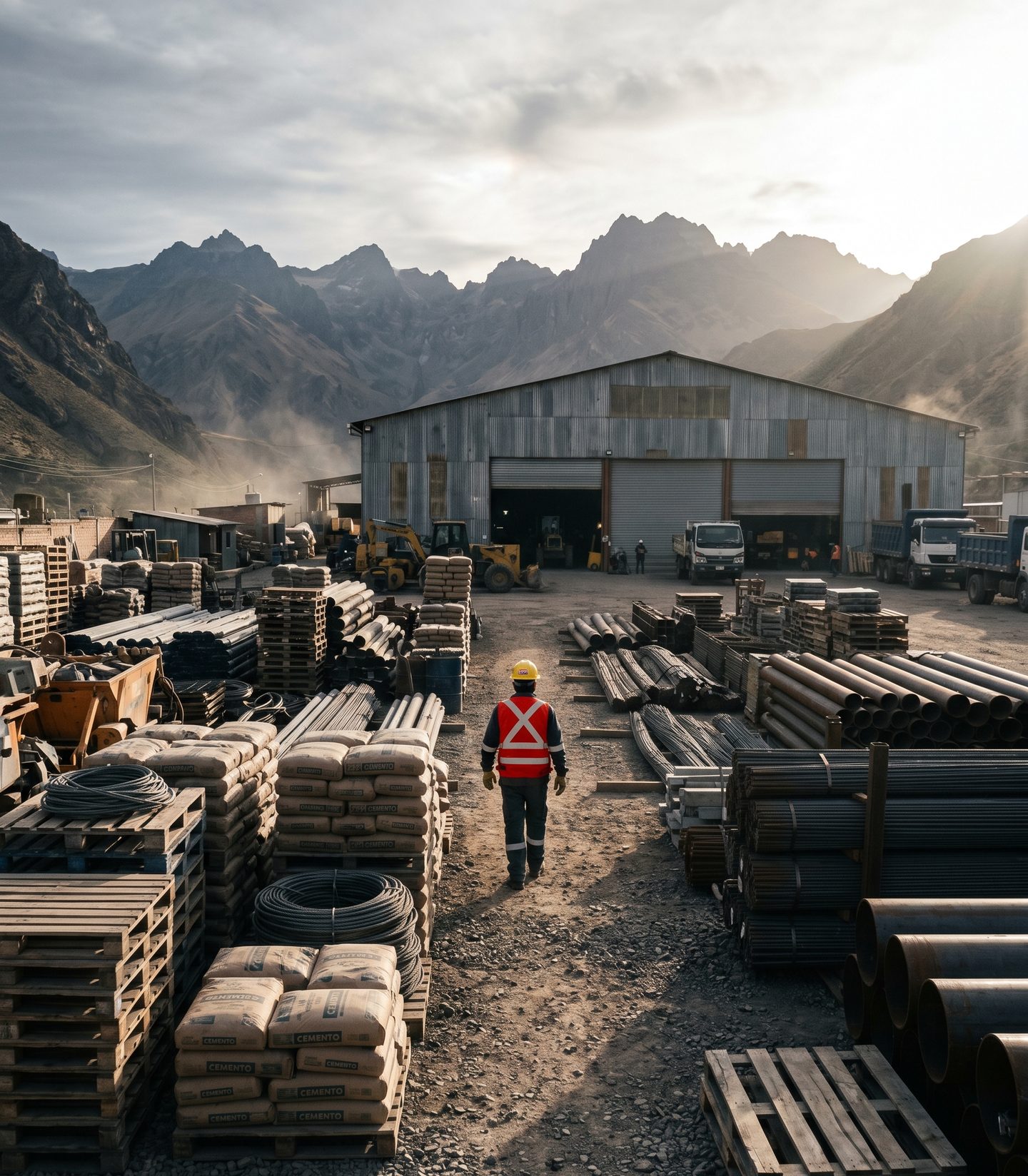 Operaciones de minería y construcción abastecidas por Lumon & Co.